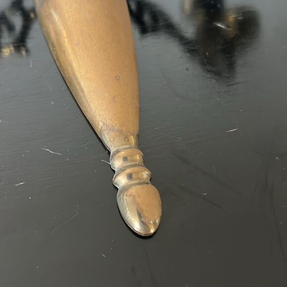 2x Brass Candlestick Sconces Vintage 2 Arm Pair - Picture 2 of 11